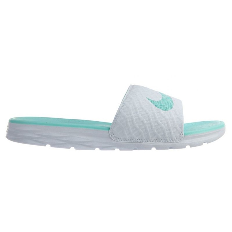 Nike Benassi Solarsoft Slide 705475-130 alb verde