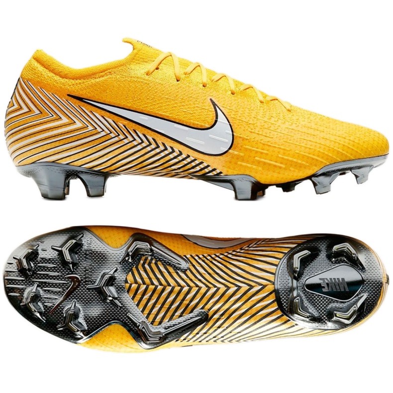 Pantofi de fotbal Nike Merurial Vapor 12 Elite Neymar Fg M AO3126-710 galben galben Pantofi de fotbal Nike Merurial Vapor 12 Elite Neymar Fg M AO3126-710 galben galben