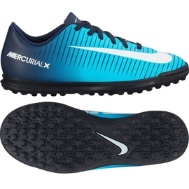 Pantof de fotbal Nike Mercurial Vortex Iii albastru