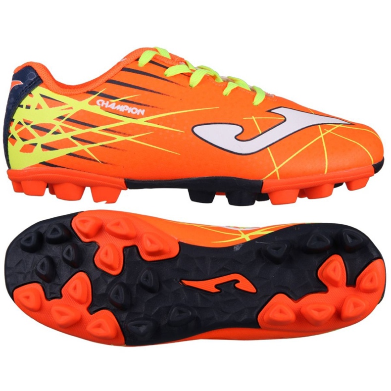 Cizme de fotbal Joma Chamion 808 Orange Rubber 24 Ag Jr CHAJW.808.24 portocale portocale Cizme de fotbal Joma Chamion 808 Orange Rubber 24 Ag Jr CHAJW.808.24 portocale portocale