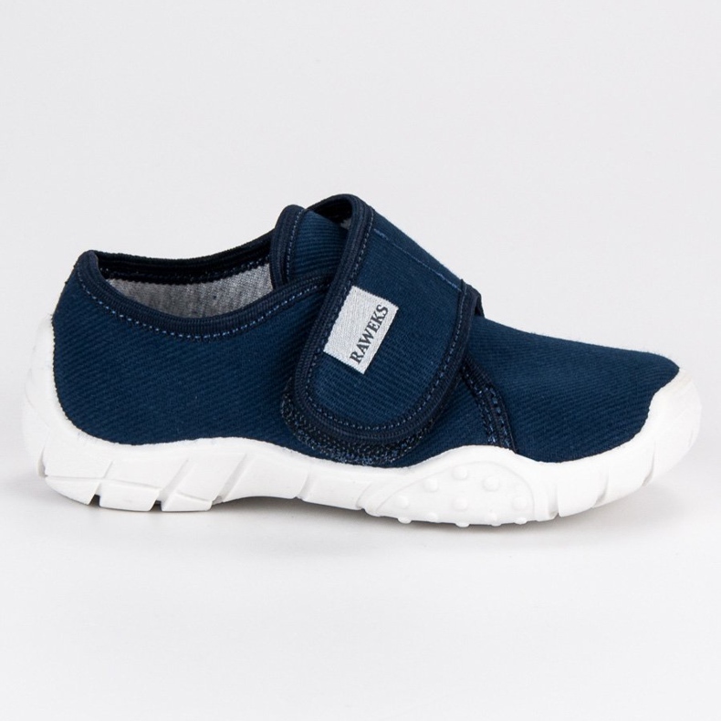 Raweks Papuci Velcro pentru băieți albastru