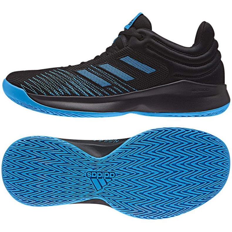 Pantofi de baschet adidas PRO Spark Low 2018 M AC8518 negru