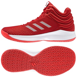 Pantofi de baschet adidas Pro Sprak 2018 M roșu