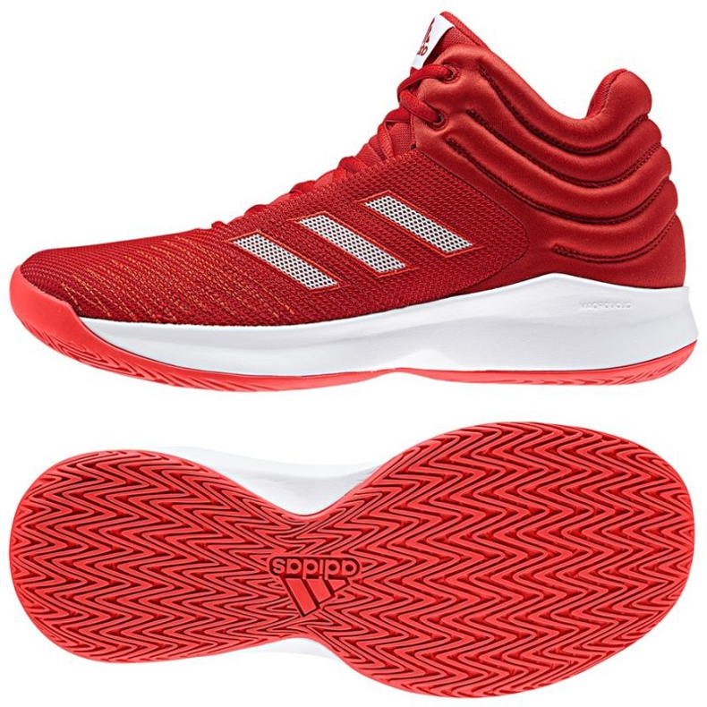 Pantofi de baschet adidas Pro Sprak 2018 M roșu