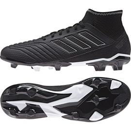 Ghete de fotbal Adidas Predator 18.3 Fg M negru