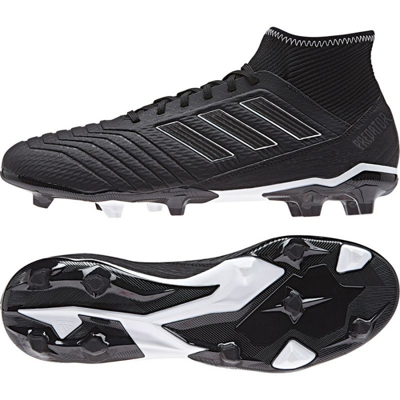 Ghete de fotbal Adidas Predator 18.3 Fg M negru