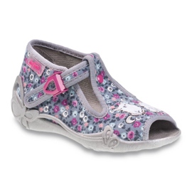 Pantofi copii Befado 213P099 gri multicolor