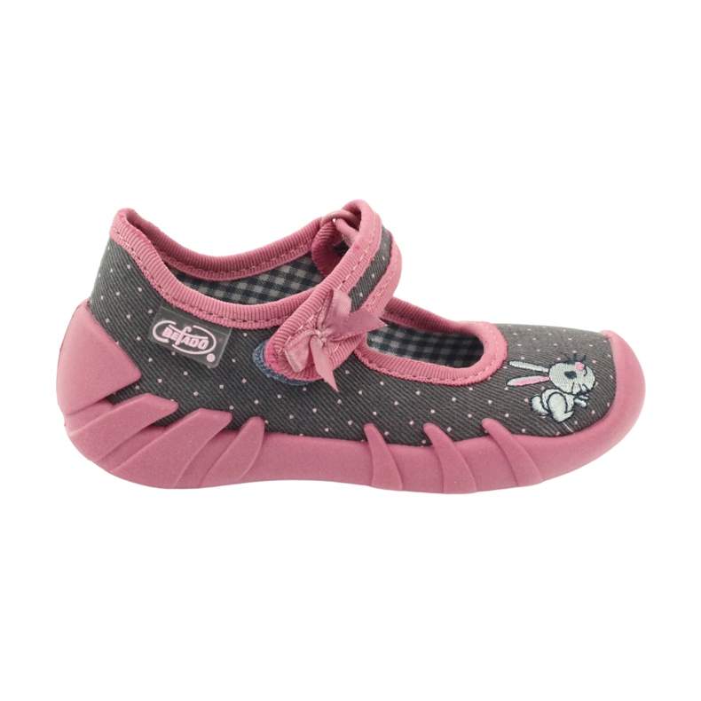Pantofi copii Befado 109P168 gri roz
