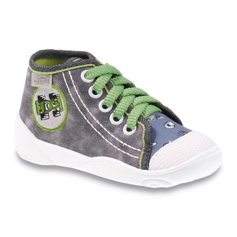 Pantofi copii Befado gri 218P052 verde