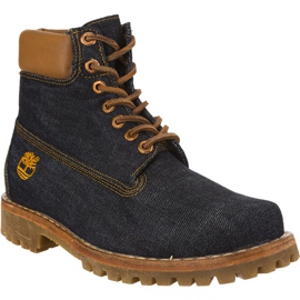 Timberland Heritage 6 În țesătură B3R albastru marin