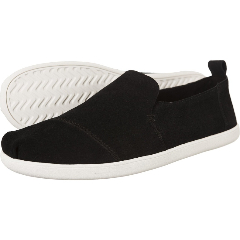 Toms Suede bărbați deconstruiți Alpargata 9875 negru