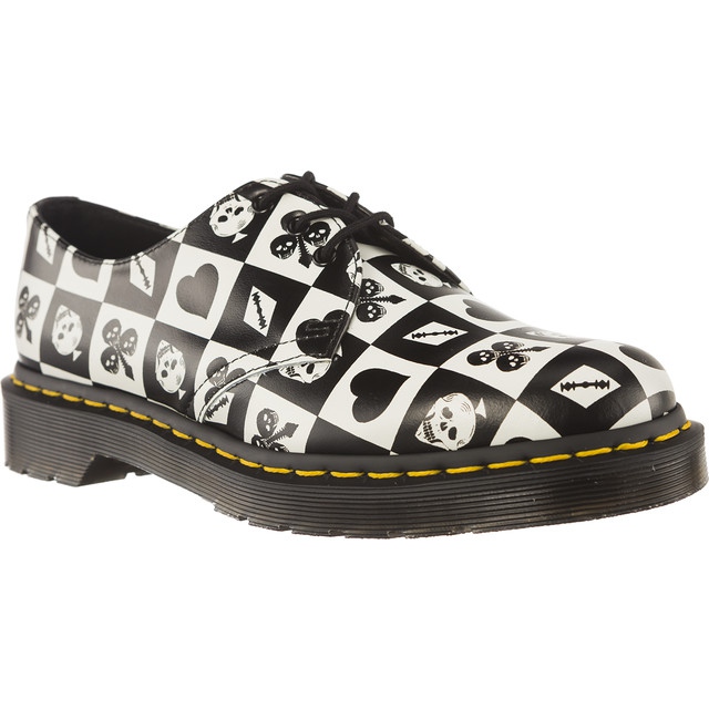 Dr. Martens Cartea de joc Dr.martens 1461 alb negru