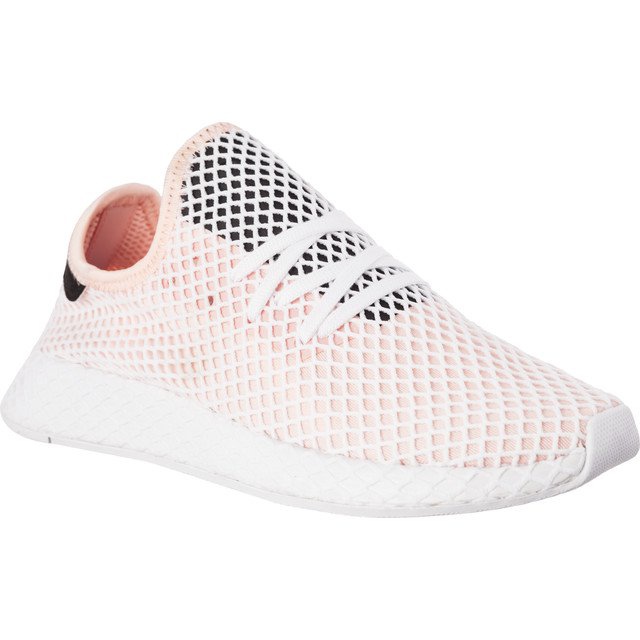 Adidas Deerupt Runner Alb Core Negru Ftwr Alb roz