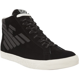 Ea7 Emporio Armani pantofi pentru bărbați 278039CC299 negru Ea7 Emporio Armani pantofi pentru bărbați 278039CC299 negru