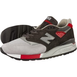 New Balance M998CPL gri roșu New Balance M998CPL gri roșu
