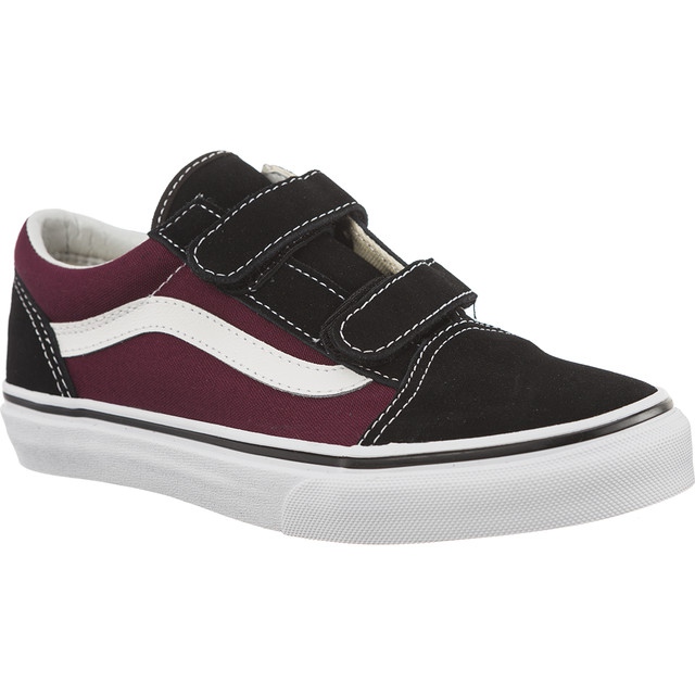 Vans Pop Vechi Skool V Q7J Black Og Burgundy multicolor