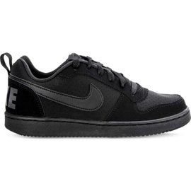 Nike Tribunalul Borough Low Gs 001 Negru Negru Negru Nike Tribunalul Borough Low Gs 001 Negru Negru Negru
