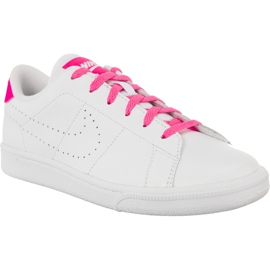 Nike Tenis Classic Prm Gs 106 alb roz Nike Tenis Classic Prm Gs 106 alb roz