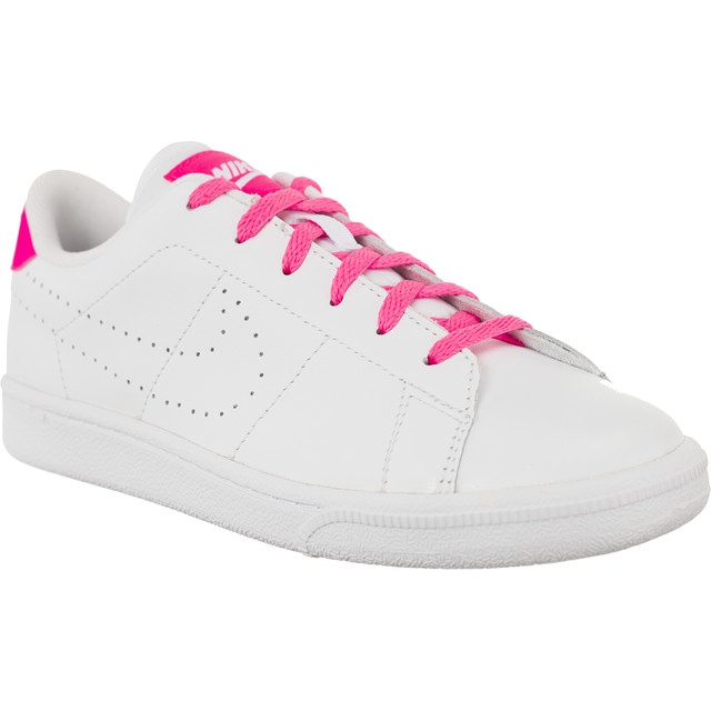 Nike Tenis Classic Prm Gs 106 alb roz