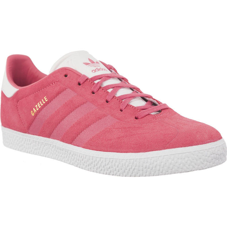 Adidas Gazelle J 882 Creta Pink Creta Roz Incaltaminte Alb