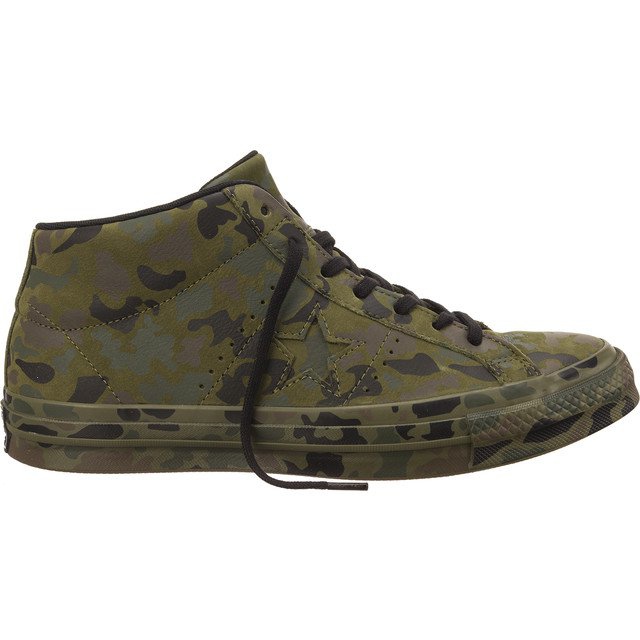 Converse 159746 One Star Utility Camo Mid negru verde