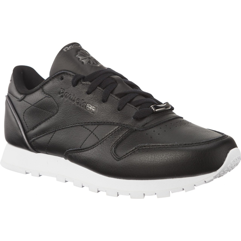 Reebok Piele clasica Hw Negru Argint Metalic Alb