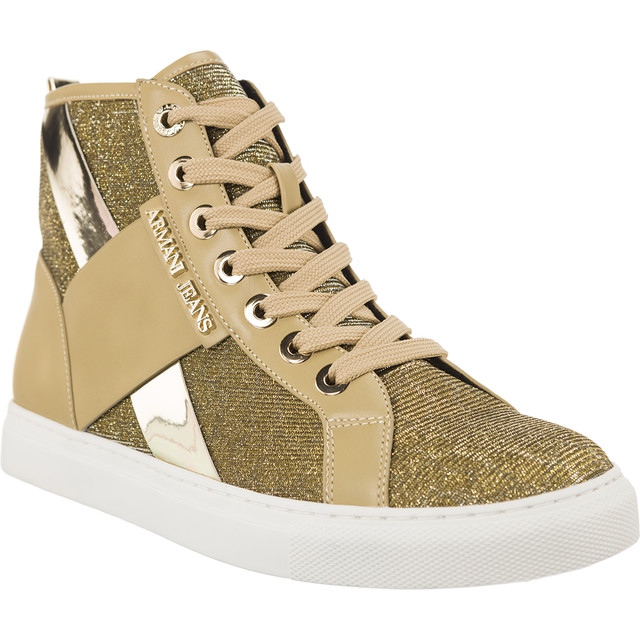 Armani Jeans Sneaker Woven 7P566-06250 maro galben