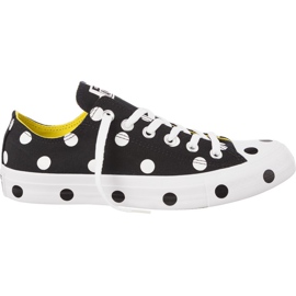 Converse C560628 Chuck Taylor All Star alb negru galben