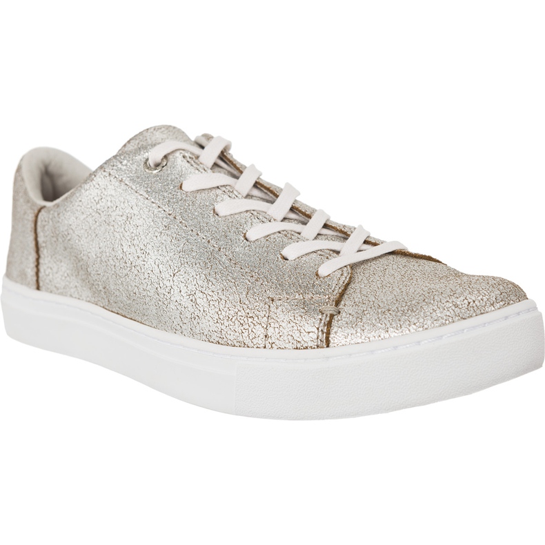 Toms Metalic din piele 839 galben