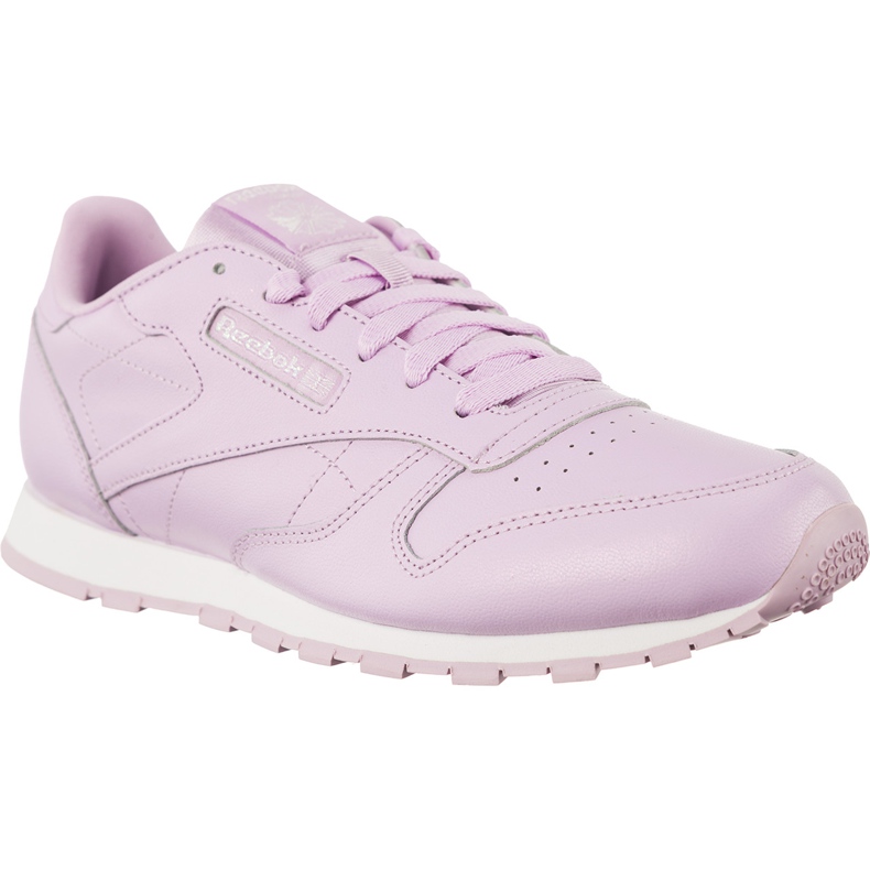 Reebok Clasic piele metalică Moonglow alb violet