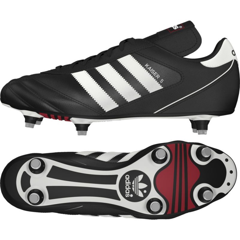 Ghete de fotbal adidas Kaiser 5 Liga Fg M negru Ghete de fotbal adidas Kaiser 5 Liga Fg M negru