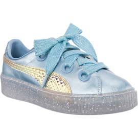 Puma Platforma Glitter Printesa Sophia Webster Albastru Metalic Fluo Orange multicolor