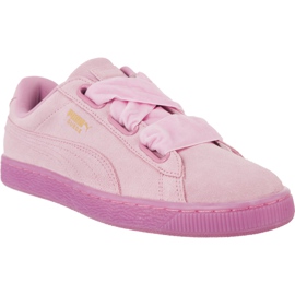 Puma Suede Heart Reset În 902 roz Puma Suede Heart Reset În 902 roz