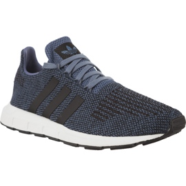 Adidas Swift Run J 604 Oțel Negru Negru Negru gri