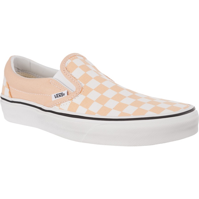 Vans Slip clasic pe U77 Checkerboard Bleached cais albastru roz