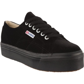 Superga 2790 Velvetw 999 negru