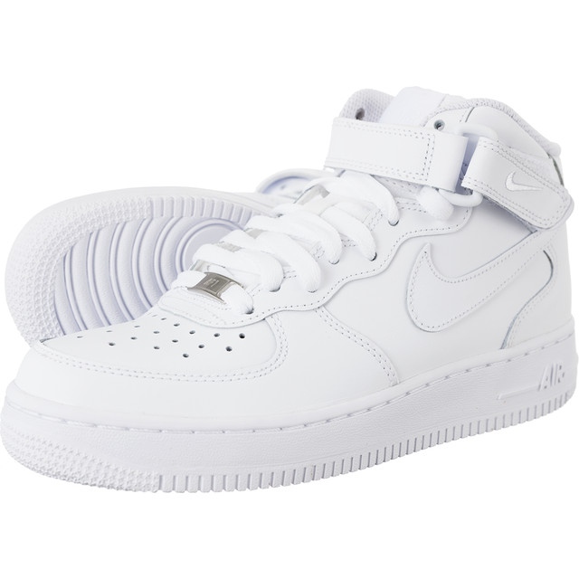 Nike Forța Aeriană 1 Mid 113 alb