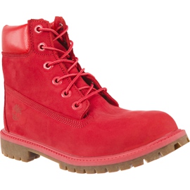Timberland 6 inci Premium Waterproof Boot Tomato roșu