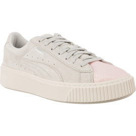 Puma Platformă de platformă Glam Pearl Glacier gri multicolor
