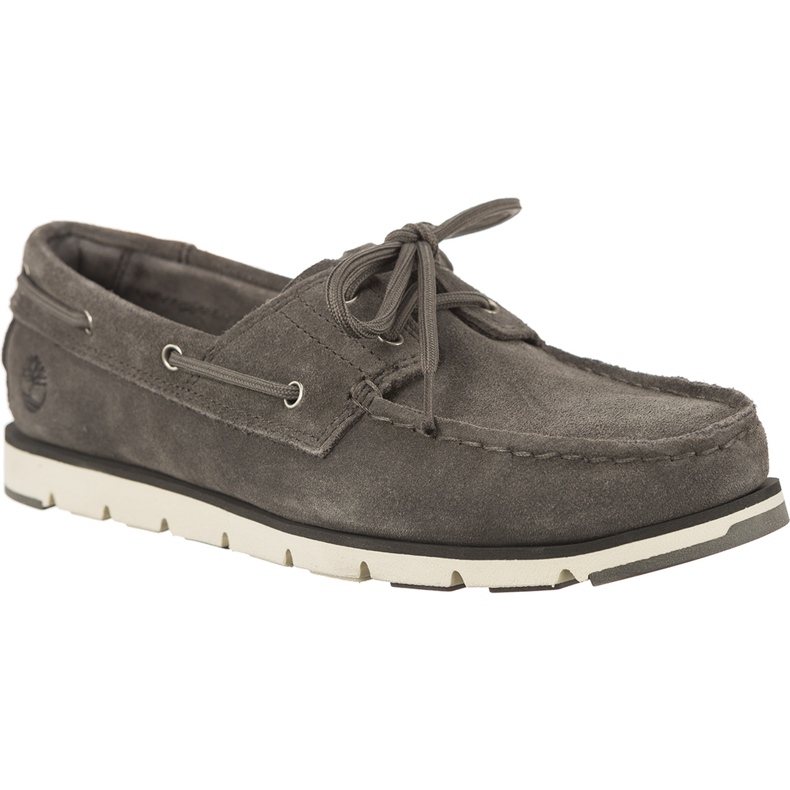 Timberland Camden Falls Suede Boat Pantofi Gunmetal gri