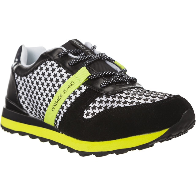 Versace Jeans Sneaker Donna Dis D1 M60 alb negru galben