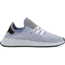 Adidas Deerupt Runner W Creion Albastru Creion Albastru Core Negru multicolor