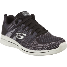 Skechers Burst Walk Bkgy 12651 Bkgy negru multicolor Skechers Burst Walk Bkgy 12651 Bkgy negru multicolor