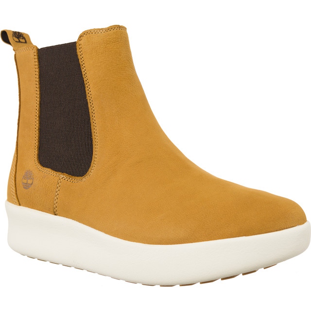 Timberland Berlin Park Dbl Gore Chelsea Nubuc galben de molid portocale