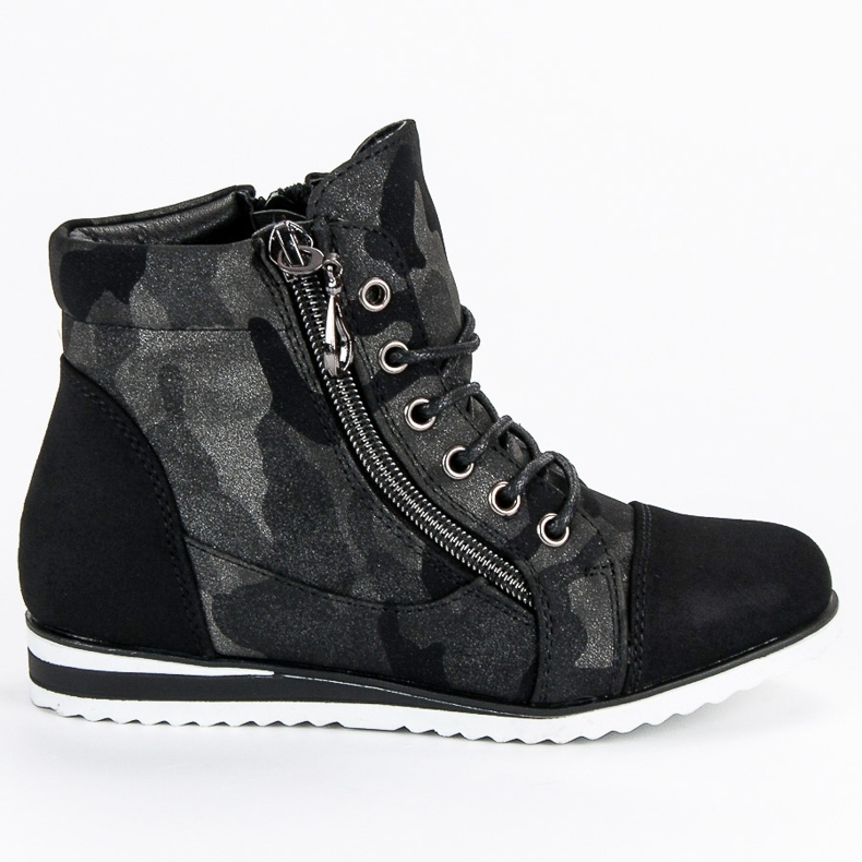 Vinceza Pantofi izolați Moro negru