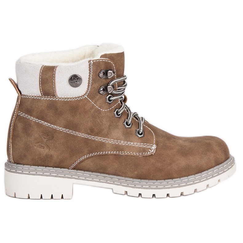 Filippo Cizme maro din piele de oaie