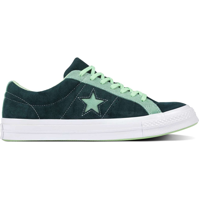 Converse C161614 Un pachet de carnaval de o stea Ponderosa Pine Neptun verde