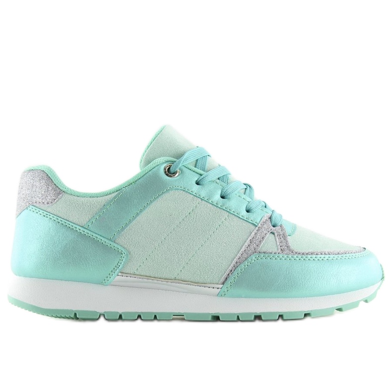 Pantofi sport mentă K-322 Albastru gri verde Pantofi sport mentă K-322 Albastru gri verde