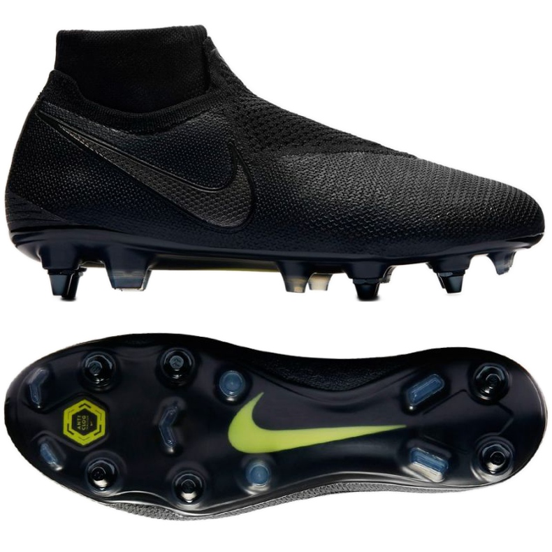 Ghete de fotbal Nike Phantom VSN Elite DF SG Pro AC M AO3264-001 negru Ghete de fotbal Nike Phantom VSN Elite DF SG Pro AC M AO3264-001 negru