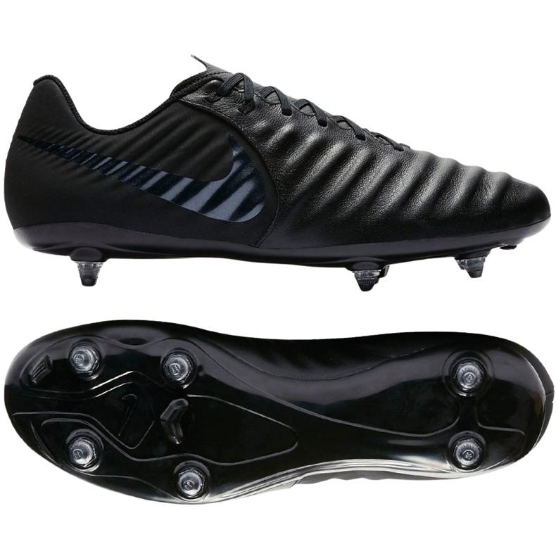Pantof de fotbal Nike Tiempo Legend 7 Academy M AH7250-001 multicolor negru Pantof de fotbal Nike Tiempo Legend 7 Academy M AH7250-001 multicolor negru
